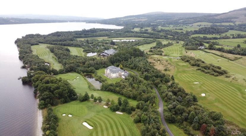 The Carrick golf course beside Loch Lomond
